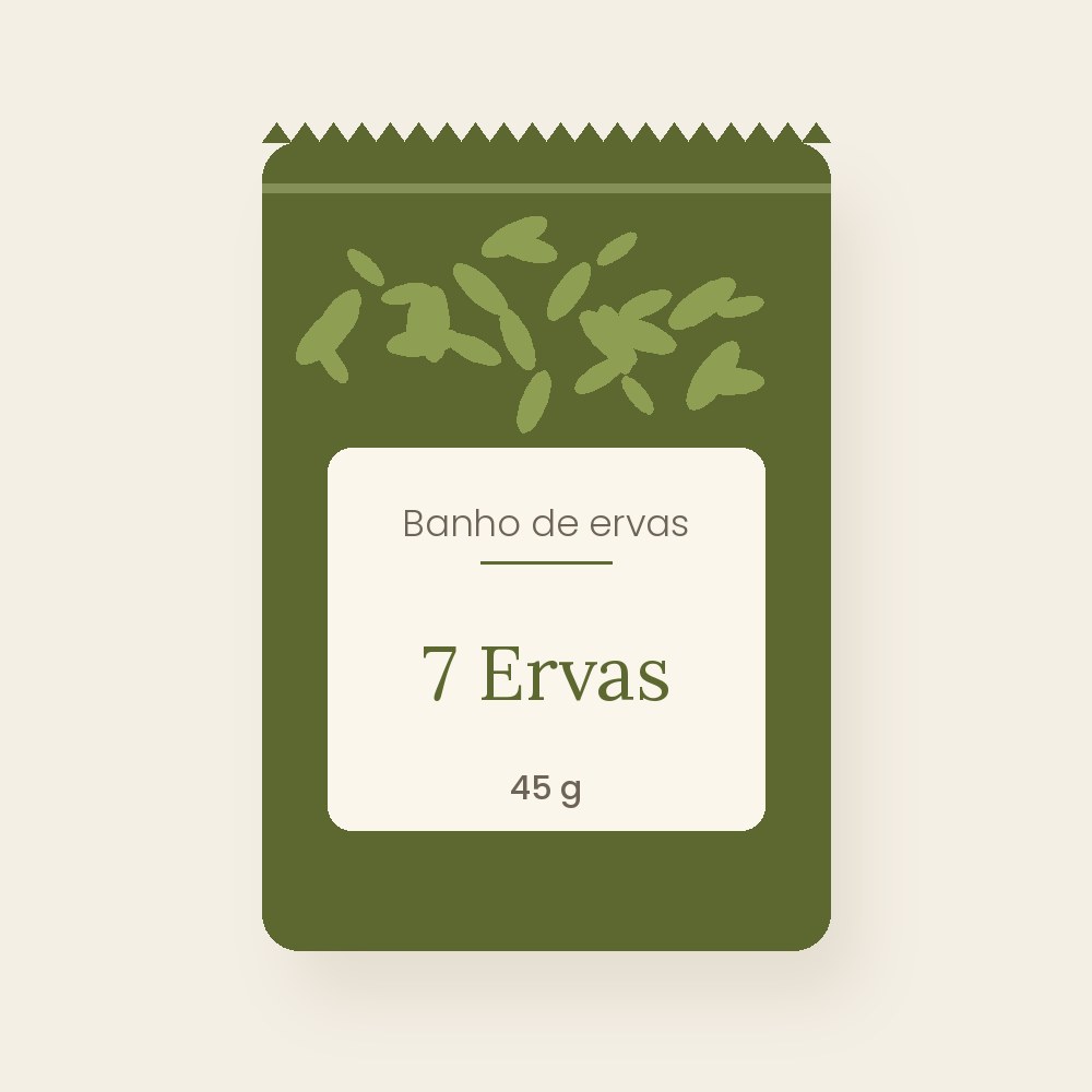 Banho de Ervas 7 Ervas