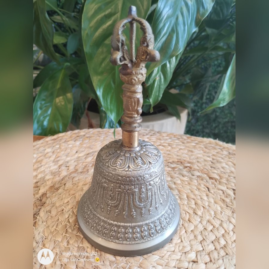 Sineta de Bronze com Coroa