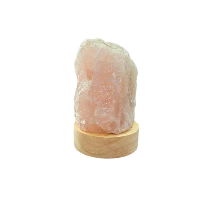 Luminária Quartzo Rosa